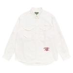 Топы Stussy Denim Tears Fishing Button Up 'White' 1