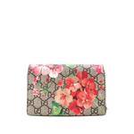Сумка через плечо Dionysus Bag Blooms Print Super Mini из канваса с узором GG 2