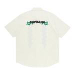 Рубашка Supreme Needlepoint Short-Sleeve Shirt 'Белый' 2