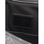 Saumur Messenger Bag Monogram Eclipse and Leather crossbody bag 5