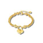 Подвеска-браслет Lovene Heart Love Pendant в золоте 2