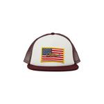 Бейсболки Supreme Name Plate Mesh Back 5-Panel 'Maroon' 1