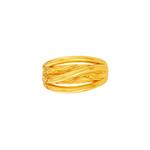 HABIB 999/24K желтое золотое кольцо 9GR00860425 3