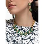 Серьги Odessa с аметистом и ониксом 2