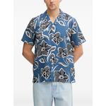 floral-print short-sleeve shirt 1