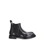 elasticated leather Chelsea boots 1