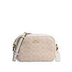 Jamie Camera Bag в Signature Canvas - песочный/меловой 1