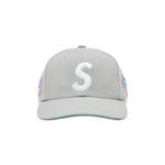 Кепка Supreme World Famous S Logo 6-Panel 'Grey' 1
