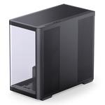 Jonsbo D300 без центральной стойки, панорамное стекло Micro-ATX корпус - черный 5