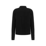 raglan-sleeve cashmere cardigan black 2