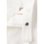 Брюки из смеси льна и хлопка с регулируемыми бретелями 7