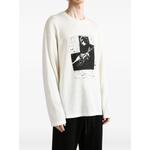 Emil graphic-print waffle-knit t-shirt 3