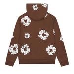 Толстовки на молнии Denim Tears Cotton Wreath Zip Hoodie «Коричневый» 2