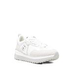 logo-plaque panelled sneakers 2