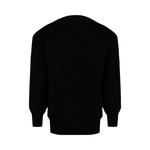 Свитера Alexander McQueen Logo Embroidered Sweater 'Black White' 2