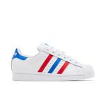 Кроссовки adidas Superstar 'White Red Blue' 1