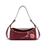 Bloom embroidered leather East West bag 1