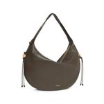 large Myrtha grained-leather shoulder bag 1
