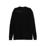 mesh-panel long-sleeve T-shirt 1