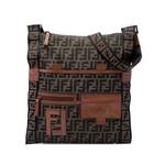 Сумка через плечо Zucca Canvas FF Flat Messenger Bag (2000-2010-е годы) 1
