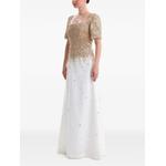 crystal-embellished square-neck maxi dress 2