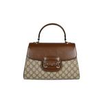 Сумки через плечо Gucci Horsebit 1955 Medium Bag 'Бежевый/Эбони Supreme' 1