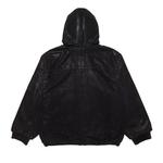 Кожаные куртки Supreme x MM6 Maison Margiela Foil Hooded Work Jacket 'Black' 2