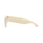 Очки Alexander McQueen Cat Eye-Frame Recycled Acetate Sunglasses 'Слоновая кость, коричневый' 3