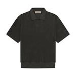 Поло Fear of God Essentials Terry Polo 'Офф-черный' 1