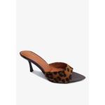 Dr Cardin Women Serene 3-дюймовые каблуки | Леопардовый | Атлас | Глянцевый L-RTA-9332 2