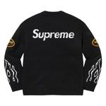 Свитеры Supreme x Vanson Leathers Sweater 'Black' 2