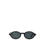 oval-frame sunglasses 1