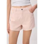 Розовые супер мини джинсовые пляжные шорты Twoss26Sr168 3