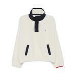 Свитеры Polo Ralph Lauren Hi Pile-Knt-Long Sleeve-Funnel-Pullover 'Clubhouse Cream Multi' 2
