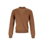 V-neck long-sleeve polo sweater 2