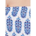 Clovia Pretty Florals Топ и пижама белые - 100% хлопок 7