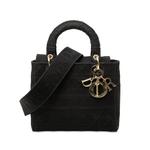 2020 Medium Embroidered Canvas Cannage Lady D Lite satchel 1