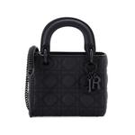 Ultra Matte Lady Dior Chain Bag Cannage Quilt Calfskin Mini shoulder bag 1