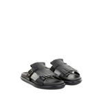 fringe-detail leather sandals 2