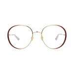 Очки Chloé Round Metal Optical Frames 'Burgundy/Transparent' 1