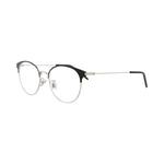 Очки Saint Laurent Round Metal Optical Frames 'Black/Silver/Transparent' 2