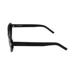 Солнцезащитные очки Saint Laurent Cat Eye Sunglasses 'Black/Grey' 2