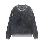 Свитера Stussy Faded Knit Crew 'Black' 1