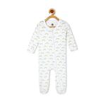 The Mom Store Magic Bow Детский комбинезон на молнии - Белый 5