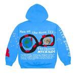 Худи Cactus Plant Flea Market x Kid Cudi For MOTM III Life Goes By Hoodie 'Blue' 2