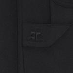 Шорты Courrèges Retro Twill Hammer Short 'Black' 3