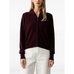 button-up polo-collar cardigan 1