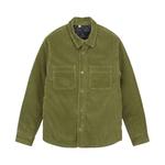 Овершерты Stussy Cord Quilted Overshirt 'Olive' 1