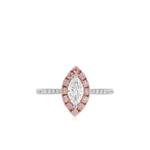 Кольцо Argyle Pink из золота с бриллиантами 1