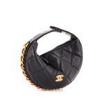 Chain Around Pouch Quilted Lambskin Extra Mini hobo bag 3